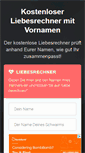 Mobile Screenshot of liebesrechner-kostenlos.de